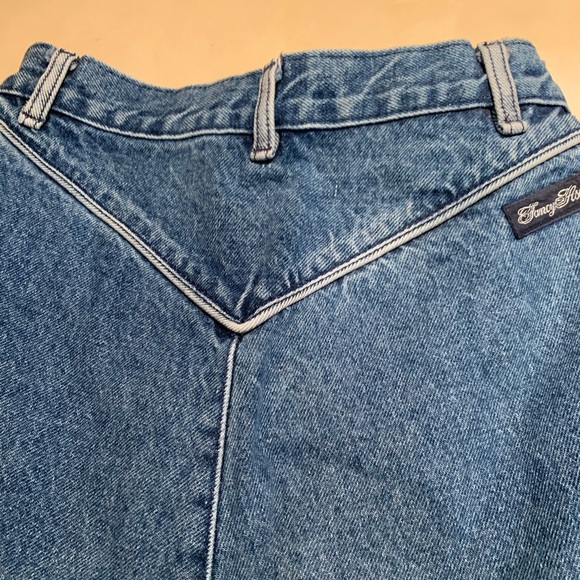 Vintage Fancy ass jeans. 12 in rise size 29 - Picture 3 of 5